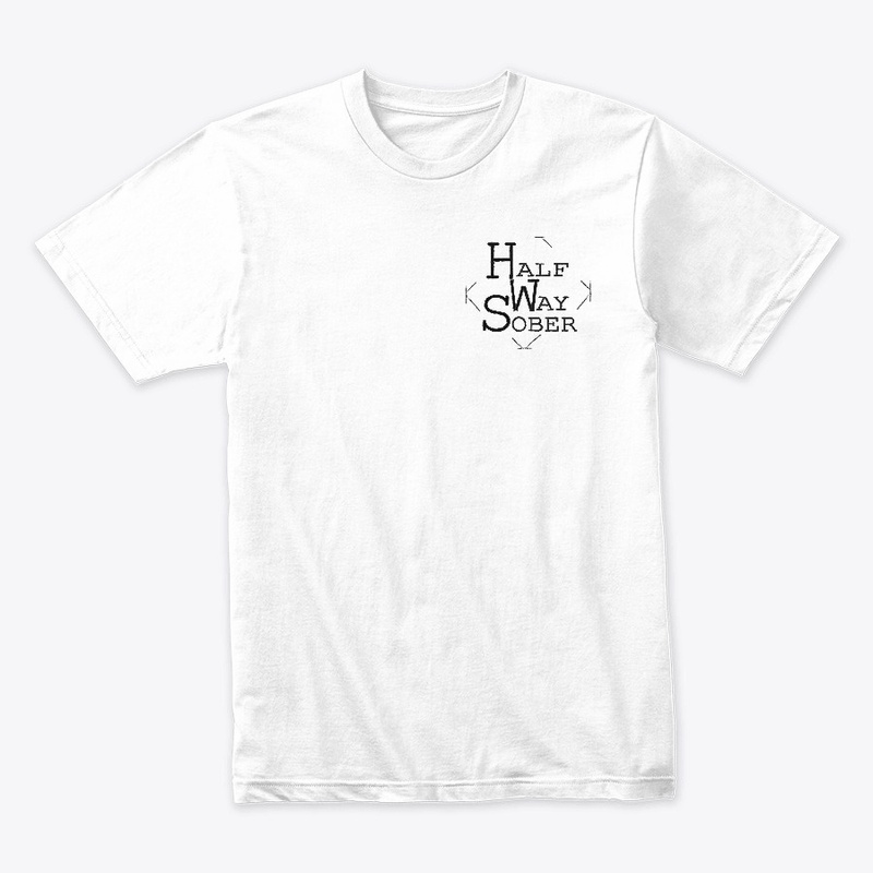 Half Way Sober Skull Tee