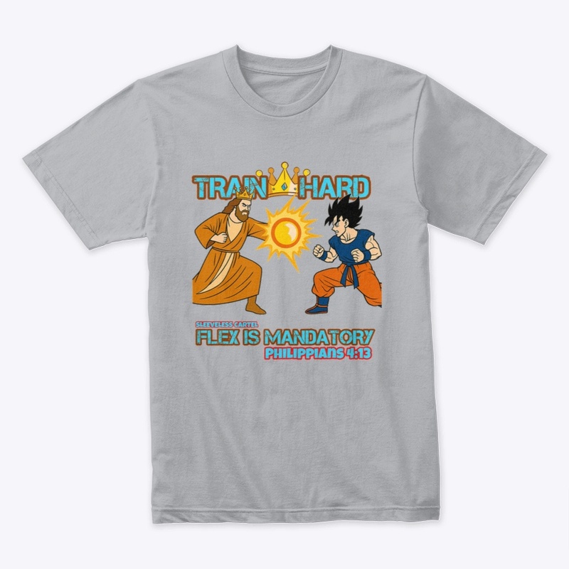 Jesus Train Hard Karate Tee
