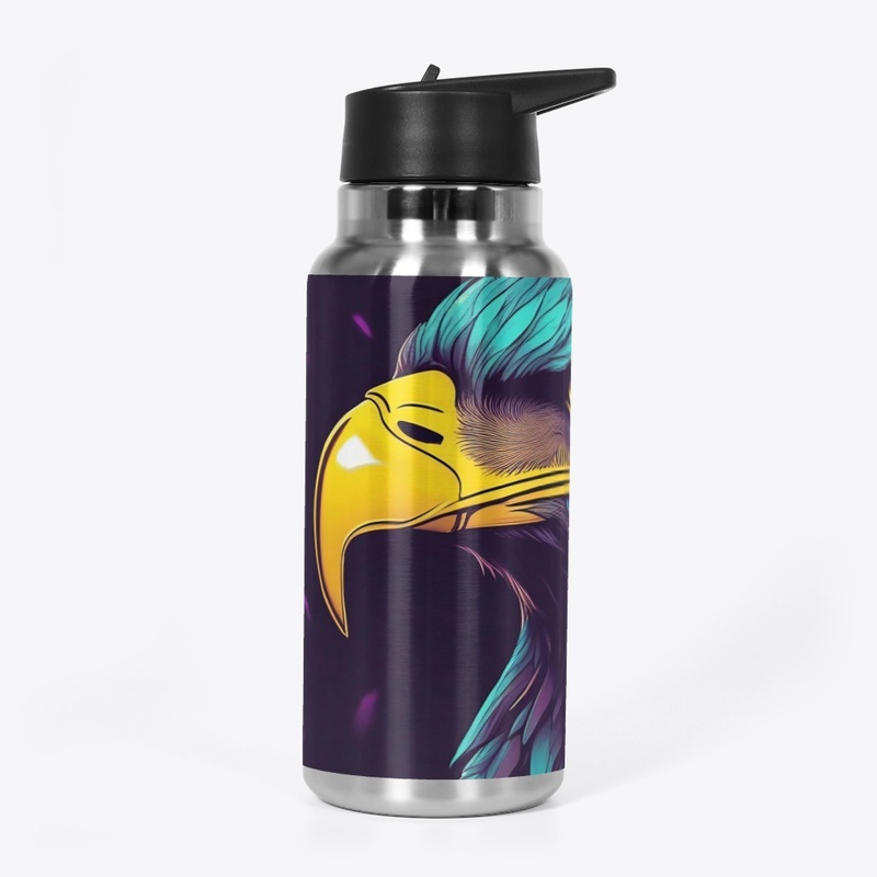 Majestic Bald Eagle in Vibrant Colors