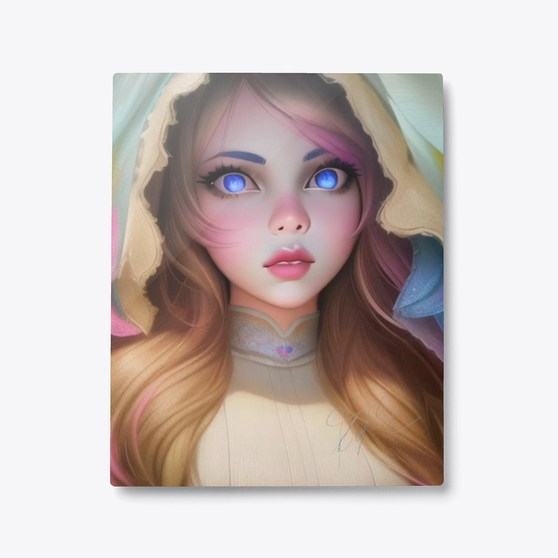 Anime Manga Themed Peasant Girl