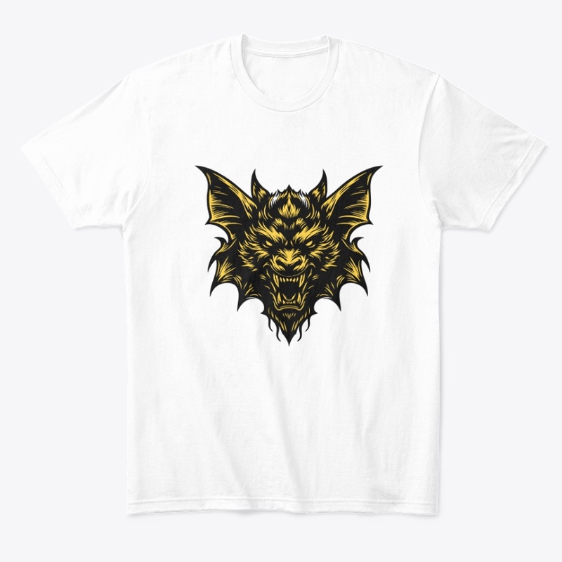 Angry Bat Head Fierce Nocturnal Design