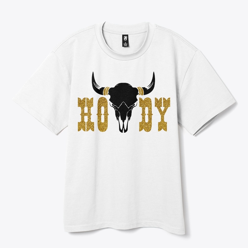 Howdy T-Shirt Women Cowgirl Rodeo