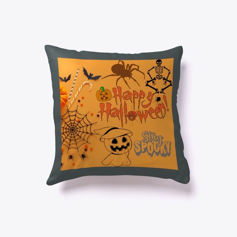 Halloween Spooky Pillow.
