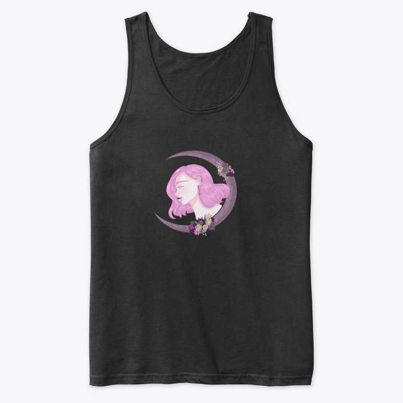 Pastel Goth Crescent Moon