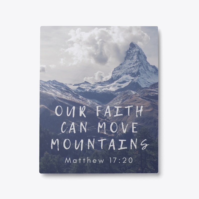 Matthew 17:20 Metallic