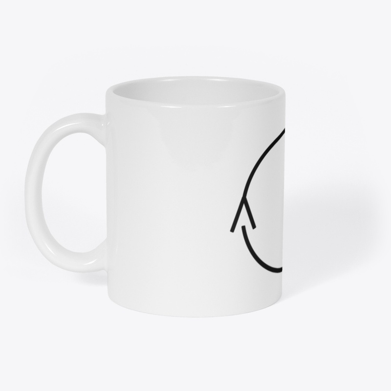 Black Minimalist Ouroboros