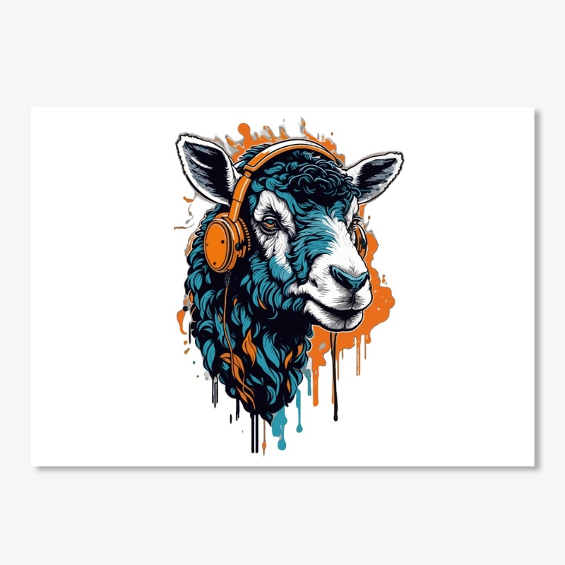 Sheep Art Design 