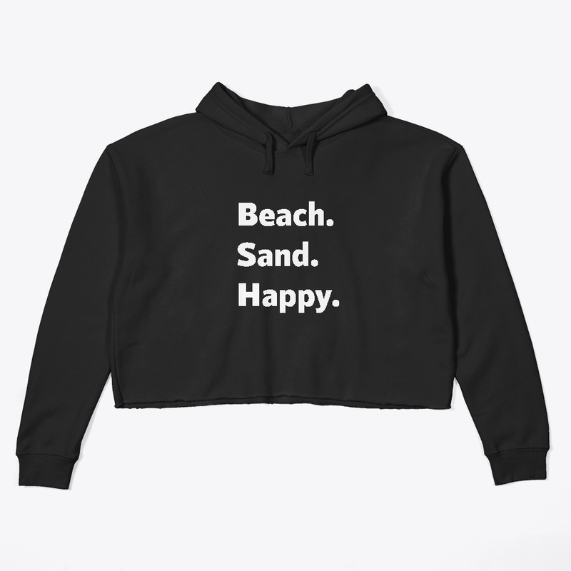 Beach. Sand. Happy.