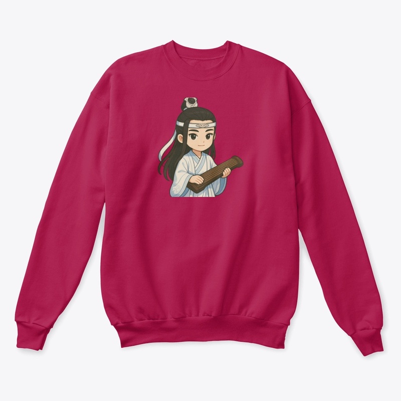 Lan Wangji Chibi Art | The Untamed Guqin