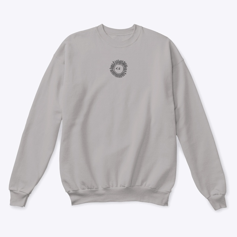 simple sun hoodie hand drawn aesthetic 