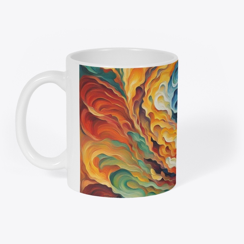 Rainbow Whirlpool Swirl
