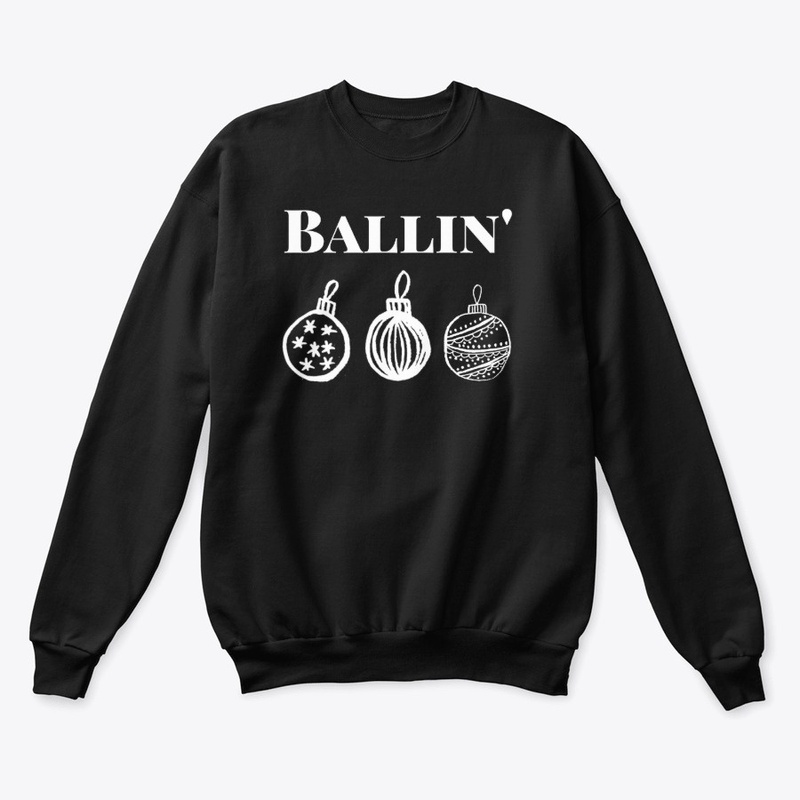 Ballin' - Christmas Ornament Design