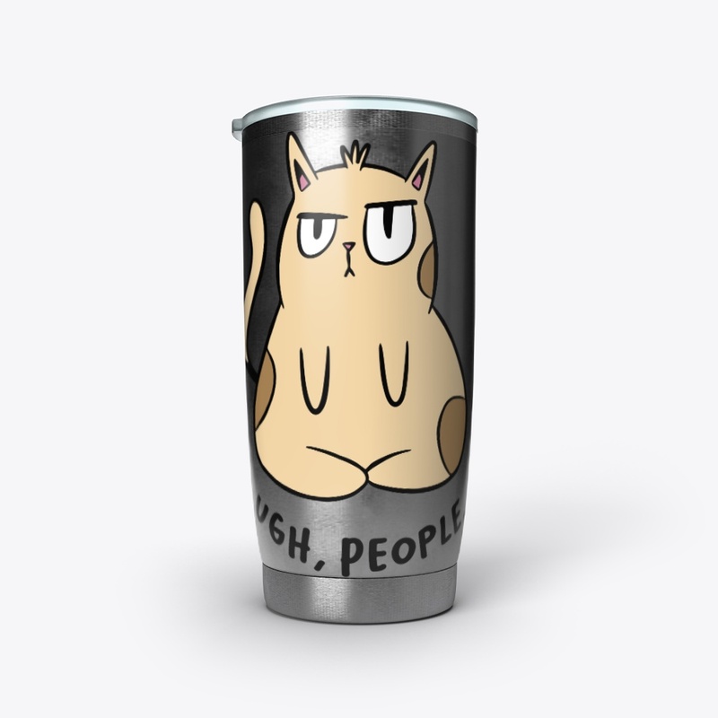 Annoyed Cat Ugh People