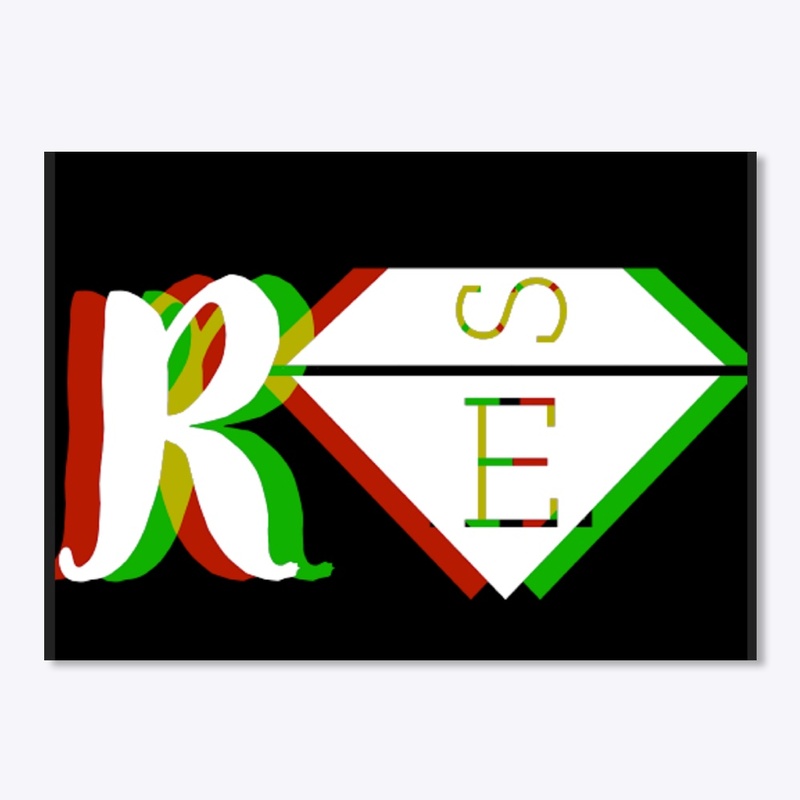 Glitched ROSE ™ Logo sticker