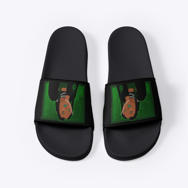Green Baddie Slides