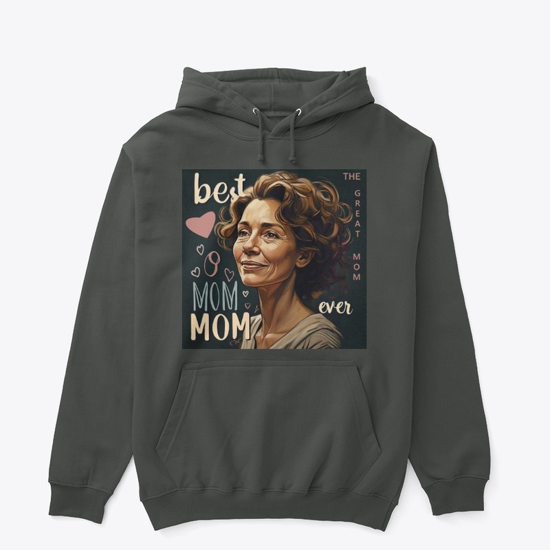 The Best MOM Ever T-Shirt Design