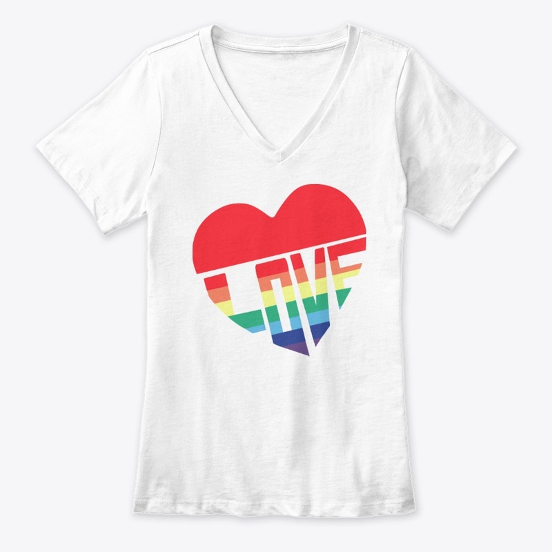 LGBTQ Pride Love Rainbow Heart 2020