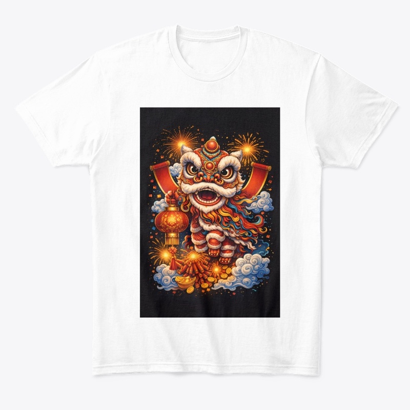 Lunar New Year Lucky Lion Tee