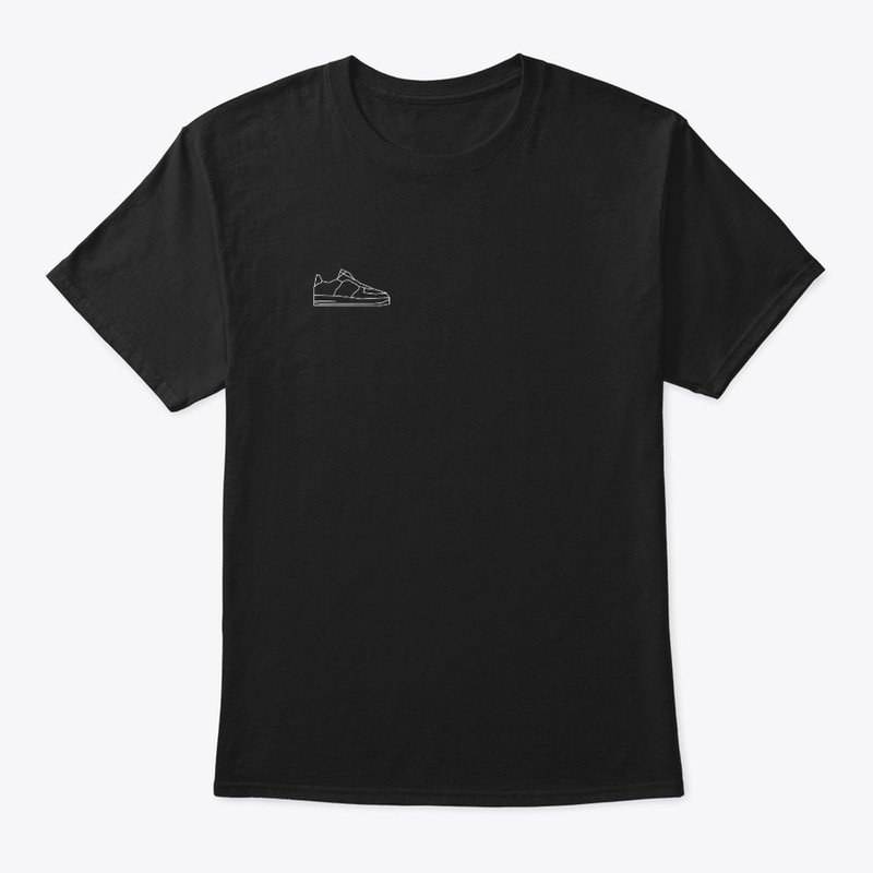 Basic "Shoe Box" Tee [Black]