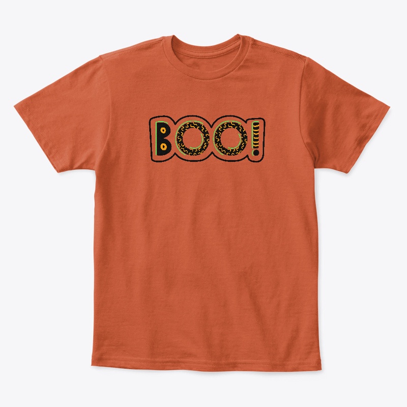 Boo! Kids Halloween Tee