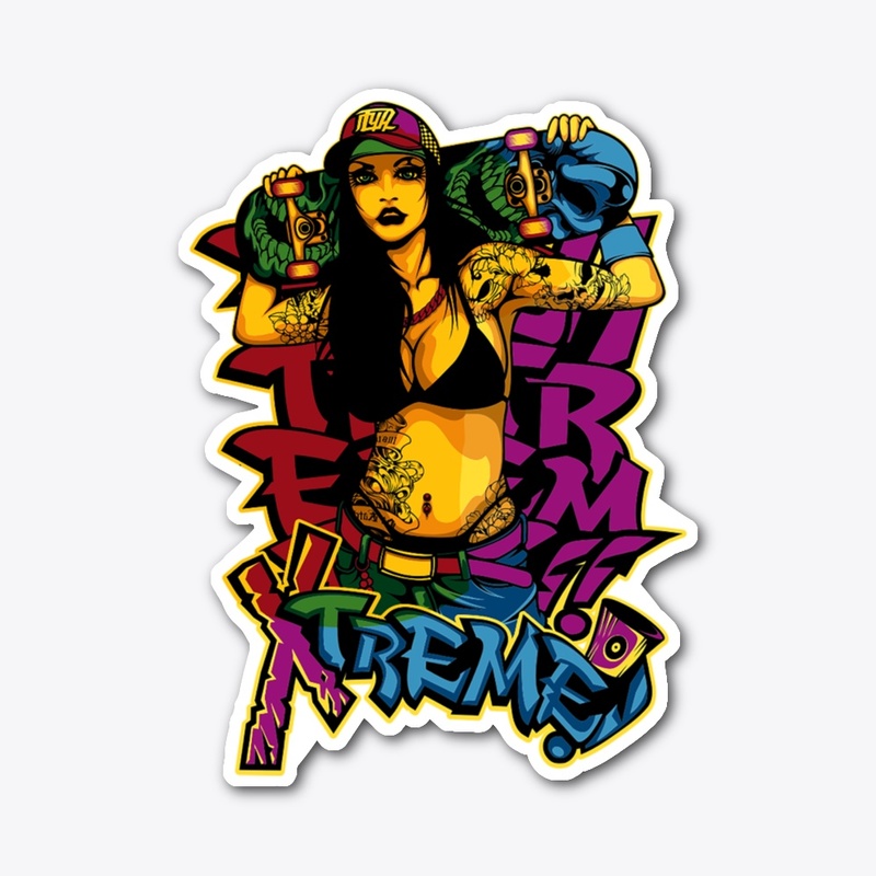 Xtreme-skateboard-graffiti T shirts