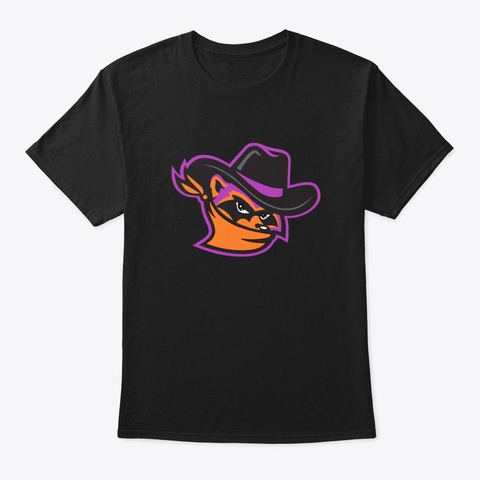 Bandit Logo Black T-Shirt Front