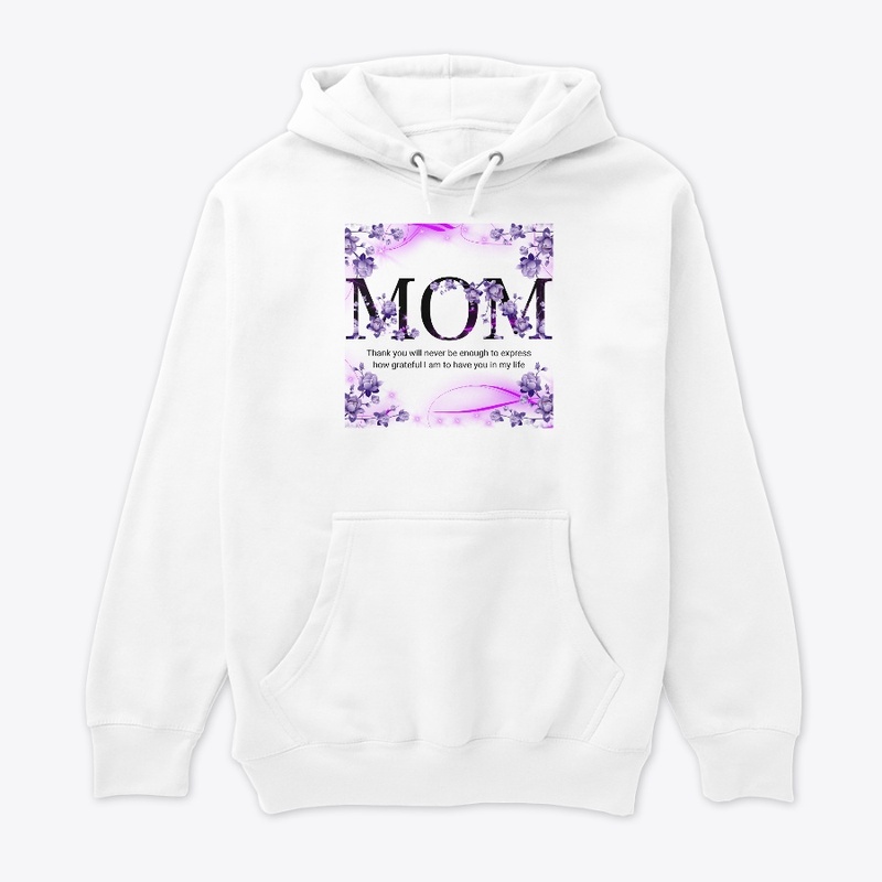 MOM Purple Floral Design