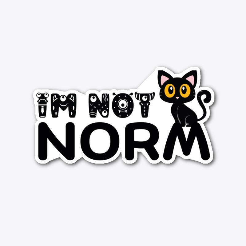 im not norm black cat edition