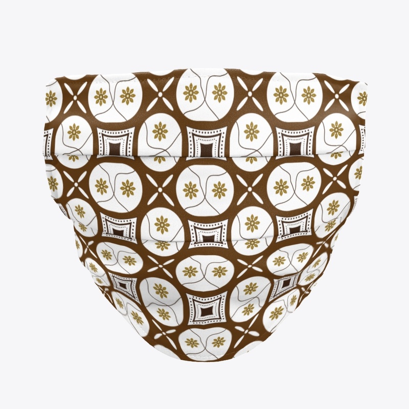 Bitakyz Gorgi Pattern Face Mask