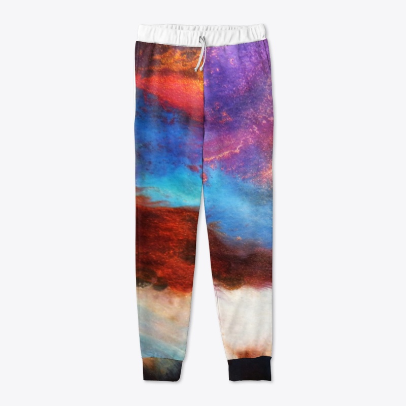 Oil paint socks- colorful