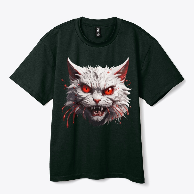 Angry cat watching You