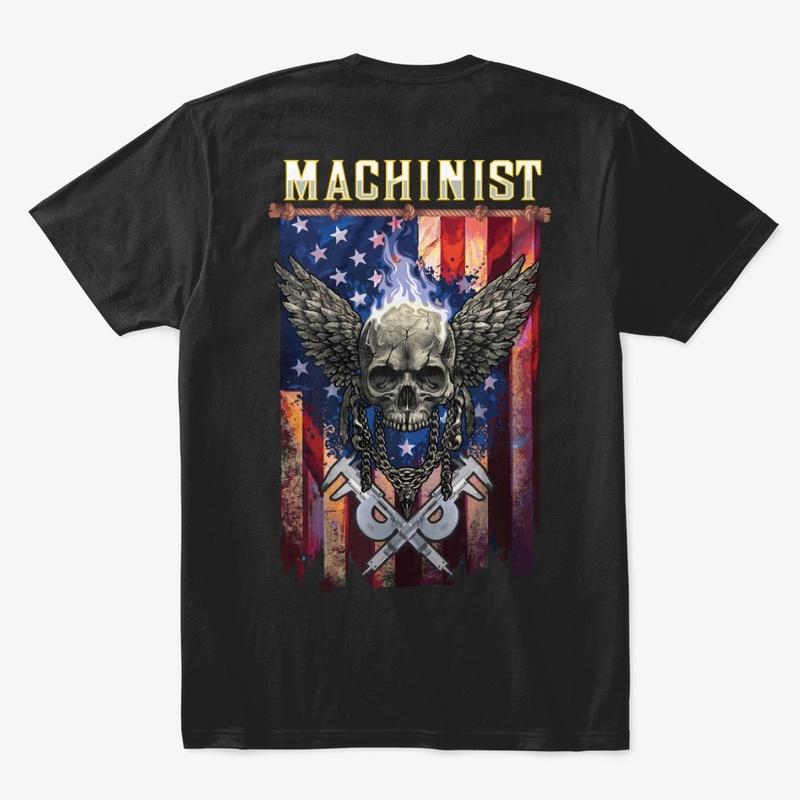 Proud American Machinist Shirt 