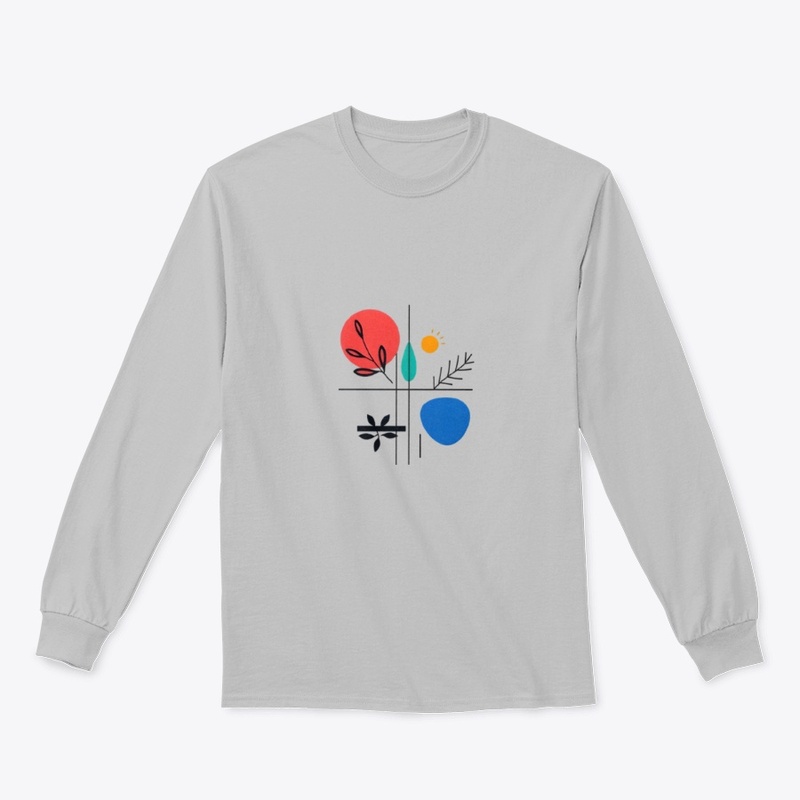Minimalist graphic T-shirt design B
