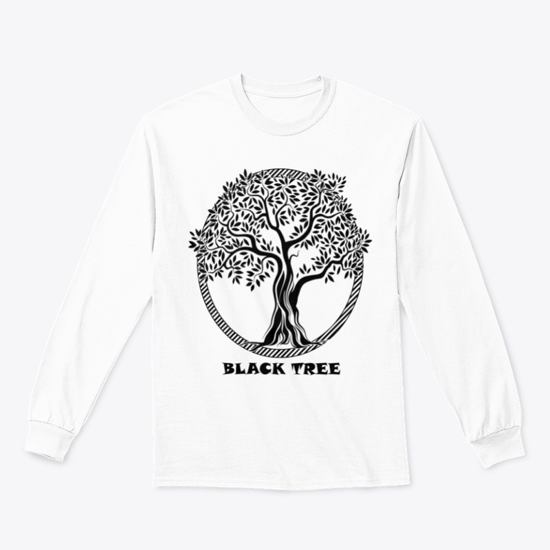 BLACK TREE WITH RECTANGLE