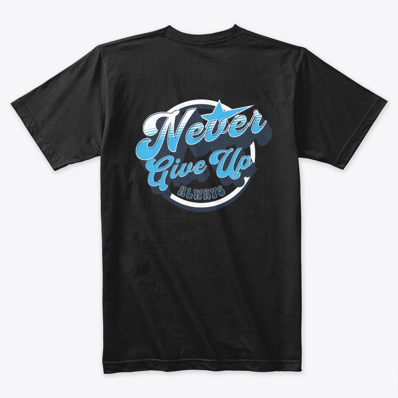 Never give up