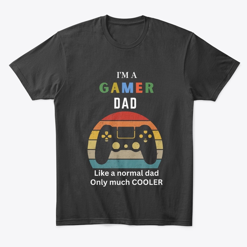 Gamer Dad Fathers day tshirt