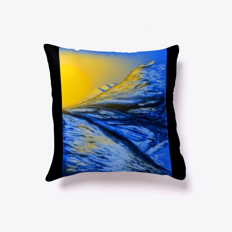 Winter Sunrise in Mountains