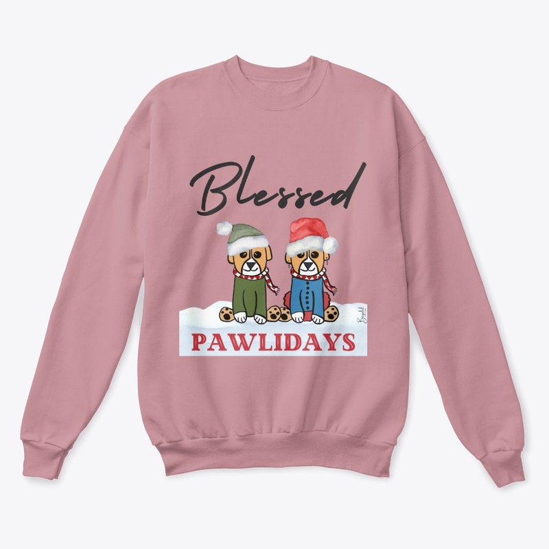 Blessed Pawlidays | Unisex Sweatshirt | 