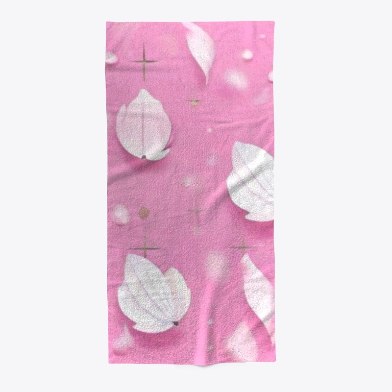 Frost-Kissed Petals: Cherry Blossom pink