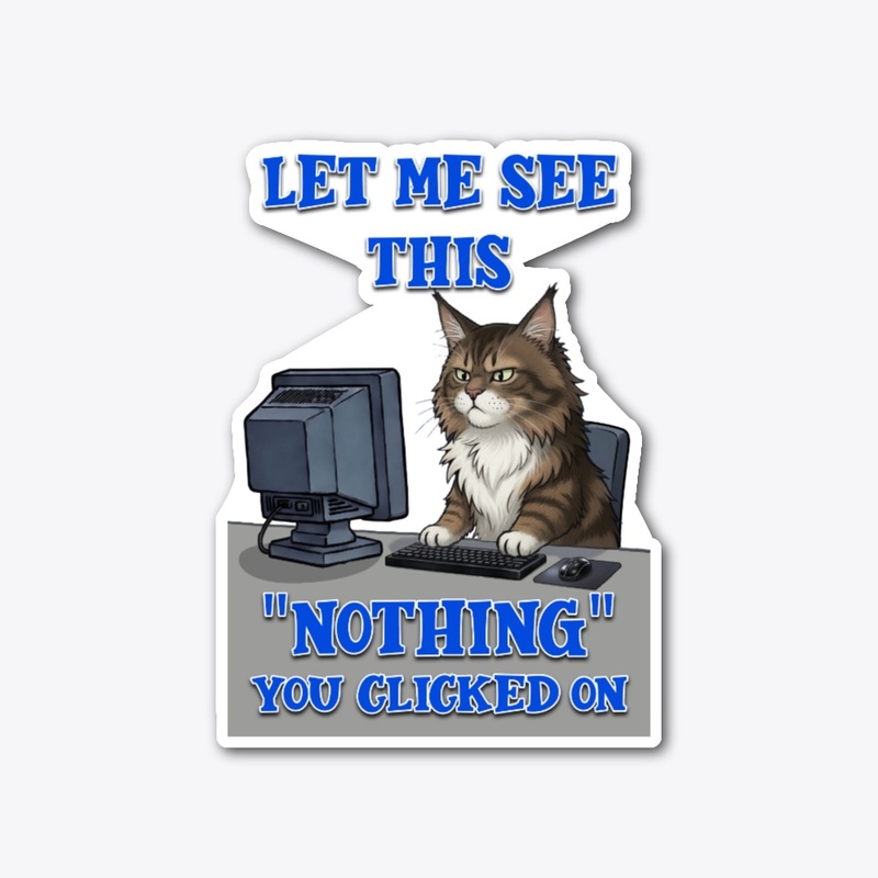Grumpy Tech Support Cat - Loki