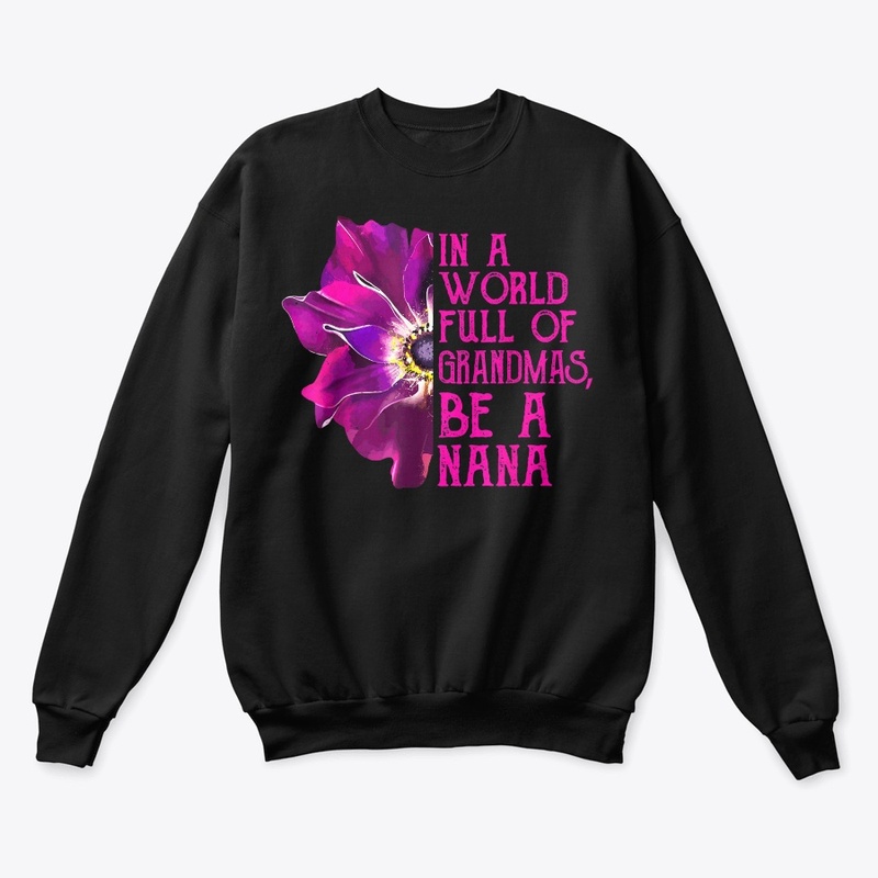 Grandmas Nana Anemone T-Shirt Gift