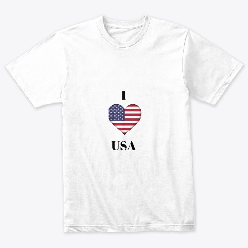 I love USA Tee - 4th of July Tee