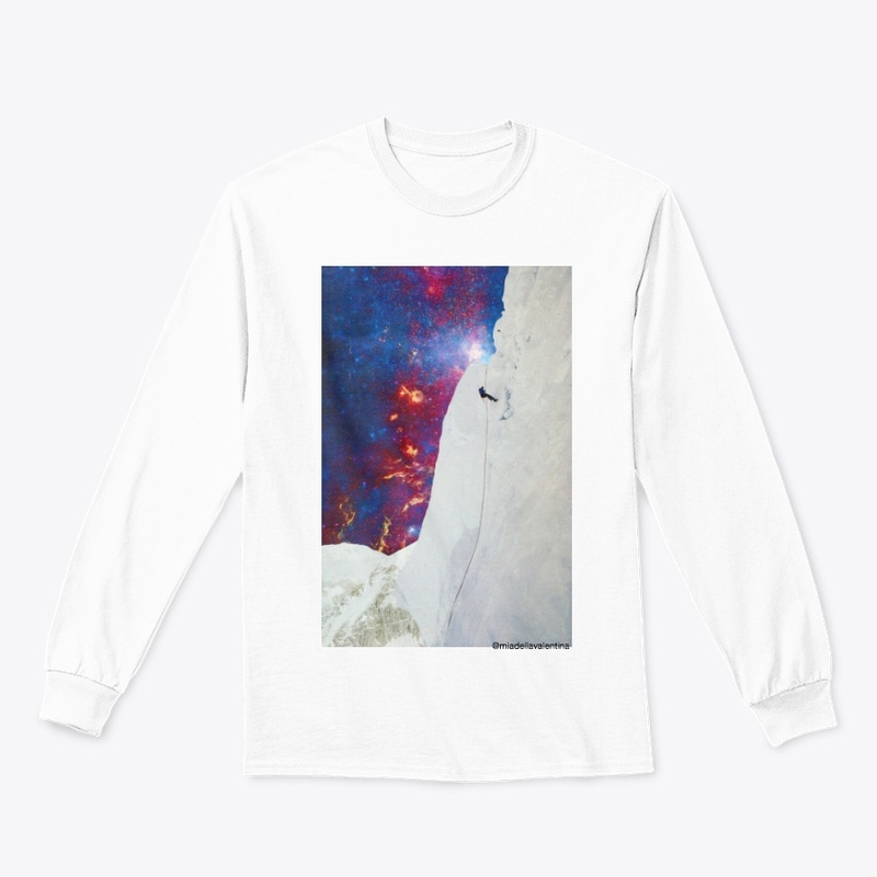 Mountain Climber - Space Collage Tee