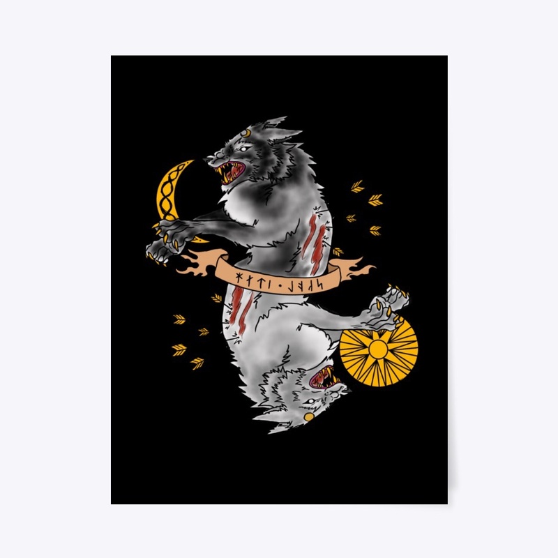 Skol and Hati