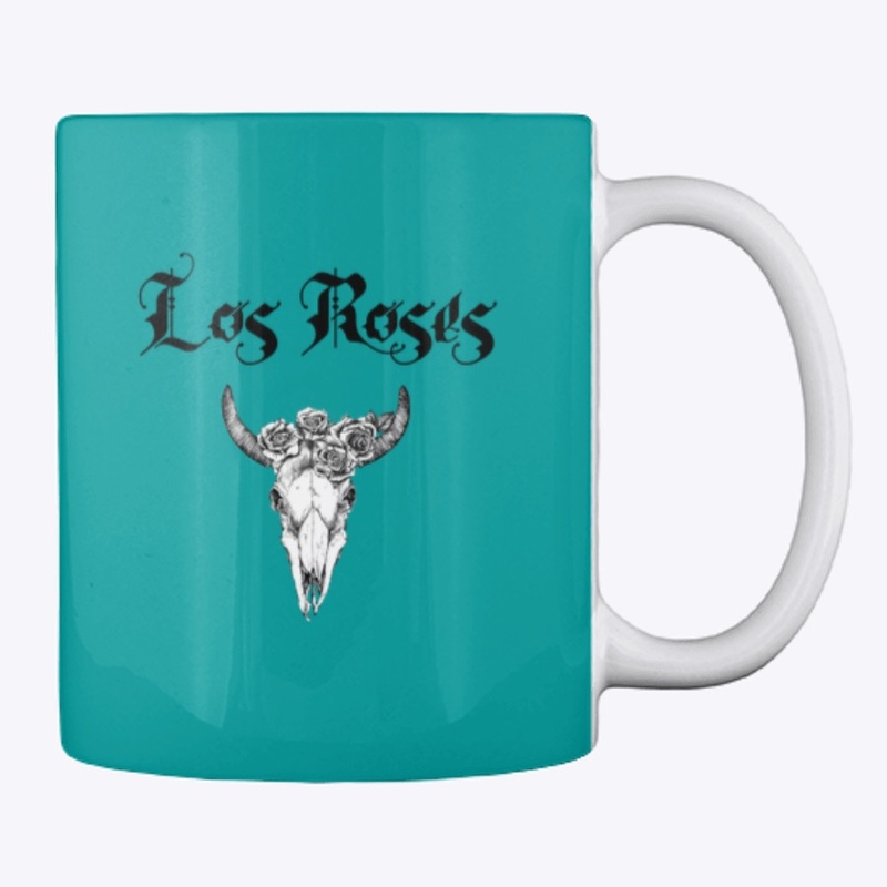 Los Roses record cover Mug