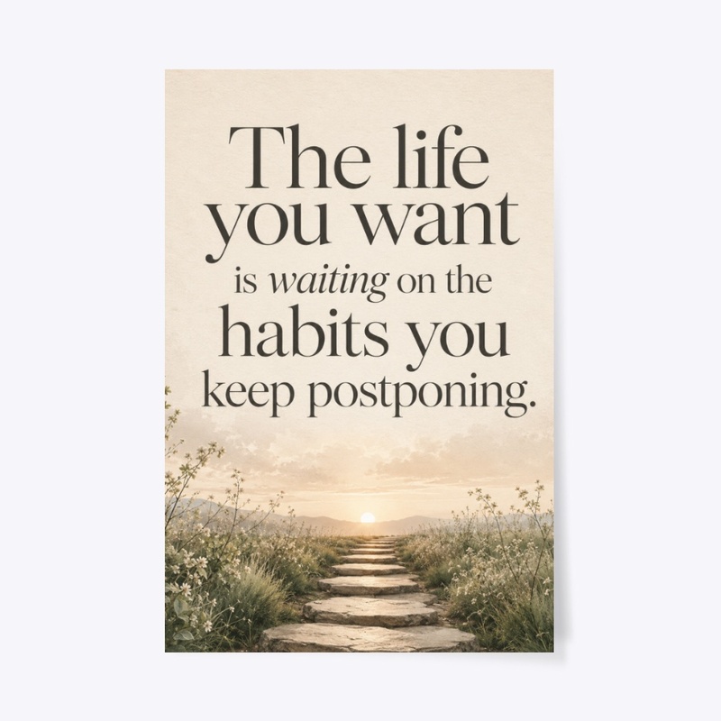 Daily Habits Wall Art