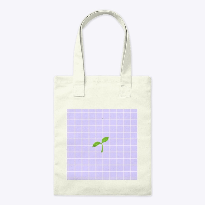 purple grid sprout merch 