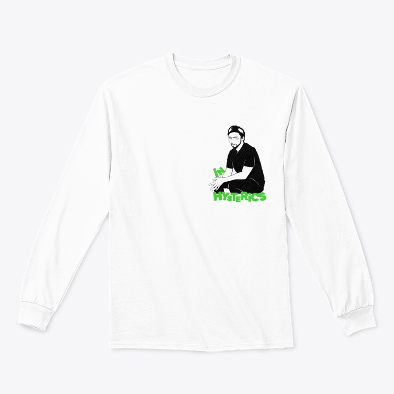 In Hysterics (White)