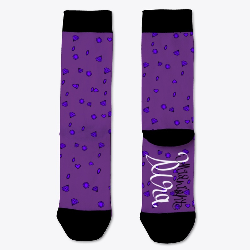 Gem Socks Purple