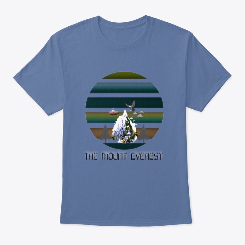 The mount everest t-shirt design. 